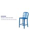 Flash Furniture 24" High Blue Metal Counter Height Stool CH-61200-24-BL-GG - alternate 5