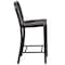 Flash Furniture 24" High Black-Gold Metal Counter Height Stool CH-61200-24-BQ-GG - alternate 9