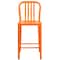 Flash Furniture 24" High Orange Metal Counter Height Stool CH-61200-24-OR-GG - alternate 10