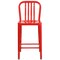 Flash Furniture 24" High Red Metal Counter Height Stool CH-61200-24-RED-GG - alternate 10