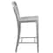 Flash Furniture 24" High Silver Metal Counter Height Stool CH-61200-24-SIL-GG - alternate 7