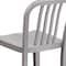 Flash Furniture 24" High Silver Metal Counter Height Stool CH-61200-24-SIL-GG - alternate 8