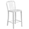 Flash Furniture 24" High White Metal Counter Height Stool CH-61200-24-WH-GG - alternate 5