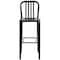 Flash Furniture 30" High Black Metal Barstool with Slat Back CH-61200-30-BK-GG - alternate 10