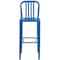 Flash Furniture 30" High Blue Metal Barstool with Slat Back CH-61200-30-BL-GG - alternate 10