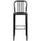 Flash Furniture 30" High Black-Gold Metal Barstool with Slat Back CH-61200-30-BQ-GG - alternate 10