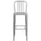 Flash Furniture 30" High Silver Metal Barstool with Slat Back CH-61200-30-SIL-GG - alternate 10