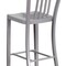 Flash Furniture 30" High Silver Metal Barstool with Slat Back CH-61200-30-SIL-GG - alternate 9