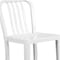 Flash Furniture 30" High White Metal Barstool with Slat Back CH-61200-30-WH-GG - alternate 3