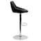 Flash Furniture Black Vinyl Barstool, Adj Height, Seat Height Range: 23" to 32" CH-82028A-BK-GG - alternate 7