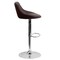 Flash Furniture Brown Vinyl Barstool, Adj Height, Seat Height Range: 23" to 32" CH-82028A-BRN-GG - alternate 10