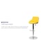 Flash Furniture Yellow Vinyl Barstool, Adj Height CH-82028A-YEL-GG - alternate 5