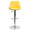 Flash Furniture Yellow Vinyl Barstool, Adj Height CH-82028A-YEL-GG - alternate 10