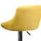 Flash Furniture Yellow Vinyl Barstool, Adj Height CH-82028A-YEL-GG - alternate 9