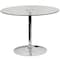 Flash Furniture Round 39.25" W, 39.25" L, 29" H, Glass, Clear CH-8-GG - alternate 2