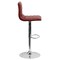 Flash Furniture Burgundy Vinyl Barstool, Adj Height CH-92023-1-BURG-GG - alternate 9