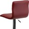 Flash Furniture Burgundy Vinyl Barstool, Adj Height CH-92023-1-BURG-GG - alternate 8