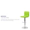 Flash Furniture Green Vinyl Barstool, Adj Height, Backrest: Stitch Back CH-92023-1-GRN-GG - alternate 2