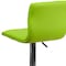 Flash Furniture Green Vinyl Barstool, Adj Height, Backrest: Stitch Back CH-92023-1-GRN-GG - alternate 9