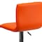 Flash Furniture Orange Vinyl Barstool, Adj Height, Weight Capacity: 330 lb. CH-92023-1-ORG-GG - alternate 9