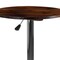 Flash Furniture Round Table, Pine Wood Adj., 23.5", Round, Wood Top, Brown CH-9-GG - alternate 8