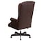 Flash Furniture Brown High Back Exec Chair CI-360-BRN-GG - alternate 8