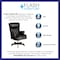 Flash Furniture Black High Back Exec Chair, Seat Height Range: 18-1/2" to 21" CI-J600-BK-GG - alternate 6