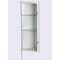 Ketcham 14" x 36" Surface Mounted Polished Edge Corner Medicine Cabinet CMC-1436PE