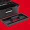 Craftsman Tool Box, Plastic, Black, 16 in W x 8-1/2 in D x 6-1/2 in H CMST16005 - alternate 5