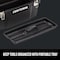 Craftsman Tool Box, Plastic, Black/Red, 20 in W x 10 in D x 10 in H CMST20901 - alternate 7
