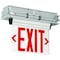 Dual-Lite Edge-Lit Exit Sign, LED, BatteryBackUp, Grn, CELS1GNE CELS1GNE - alternate 1