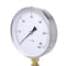 Pic Gauges Contractor Gauge, 4-1/2", 0/300 psi, 1/4", 4 1/2 in Dial, 1/4 in NPT Lower Location CONTRACTOR-4LH - alternate 1