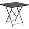 Flash Furniture 28" Square Black Steel Folding Table w/ 2 Chairs CO-28SQF-02CHR2-BK-GG - alternate 4