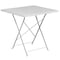 Flash Furniture 28" Square White Steel Folding Table w/ 4 Chairs CO-28SQF-03CHR4-WH-GG - alternate 4