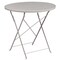 Flash Furniture 30" Round Lt Gray Steel Folding Table w/ 2 Chairs CO-30RDF-02CHR2-SIL-GG - alternate 3