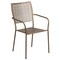Flash Furniture 35.5" Square Gold Steel Table w/ 2 Chairs CO-35SQ-02CHR2-GD-GG - alternate 5