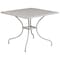 Flash Furniture 35.5" Square Lt Gray Steel Table w/ 2 Chairs CO-35SQ-03CHR2-SIL-GG - alternate 2