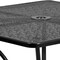Flash Furniture 35.5" Square Black Steel Table w/ 4 Chairs CO-35SQ-03CHR4-BK-GG - alternate 8
