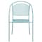 Flash Furniture Sky Blue Steel Patio Arm Chair with Round Back CO-3-SKY-GG - alternate 10