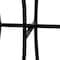 Flash Furniture Oia Commercial Grade 28" Square Black Indoor-Outdoor Steel Patio Table CO-5-BK-GG - alternate 8
