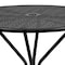 Flash Furniture 35.25" Round Black Steel Patio Table-Umbrella Hole CO-7-BK-GG - alternate 9