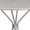 Flash Furniture 35.25" RD Lt Gray Steel Patio Table-Umbrella Hole CO-7-SIL-GG - alternate 7