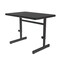Correll Rectangle Econoline Adjustable Height Computer Desk and Training Table, High Pressure Laminate Top CSA2448-07 - alternate 3