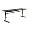 Correll Rectangle Econoline Adjustable Height Computer Desk and Training Table, 24" W, 60" L, 21" to 29" H CSA2460-01 - alternate 3