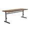 Correll Rectangle Econoline Adjustable Height Computer Desk and Training Table, 24" W, 60" L, 21" to 29" H CSA2460-06 - alternate 4
