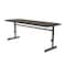 Correll Rectangle Econoline Adjustable Height Computer Desk and Training Table, High Pressure Laminate Top CSA2472-01 - alternate 3