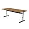 Correll Rectangle Econoline Adjustable Height Computer Desk and Training Table, High Pressure Laminate Top CSA3048-06 - alternate 4