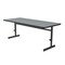 Correll Rectangle Econoline Adjustable Height Computer Desk and Training Table, High Pressure Laminate Top CSA3048-15 - alternate 3