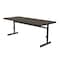 Correll Rectangle Econoline Adjustable Height Computer Desk and Training Table, High Pressure Laminate Top CSA3072-01 - alternate 4