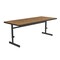 Correll Rectangle Econoline Adjustable Height Computer Desk and Training Table, High Pressure Laminate Top CSA3072-06 - alternate 3